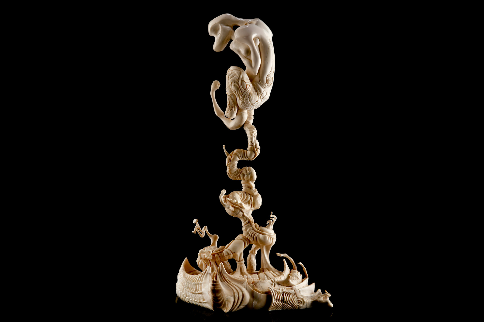 Скульптура из бивня мамонта Даниил и Татьяна Артюховы экстазы